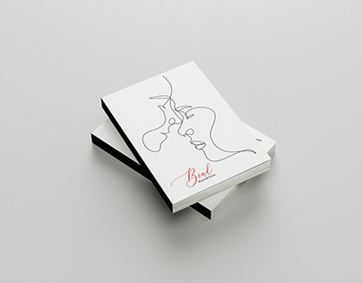 Line illustration for poem book "Bend"
