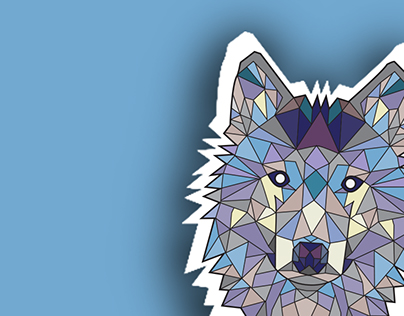 WolfMoto GeoCash (graphic sticker)