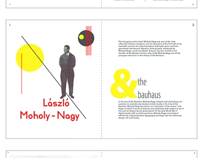 Editorial Design: László Moholy-Nagy & the Bauhaus