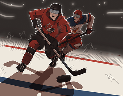 Hockey in After Effects
