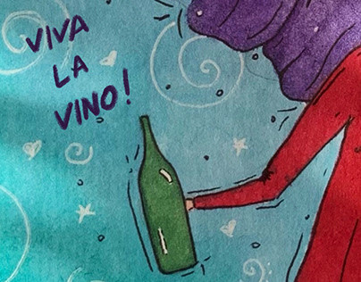 Арт на тему вина для Spirito di Vino