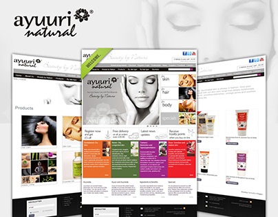 Ayuui Natural Web site launch