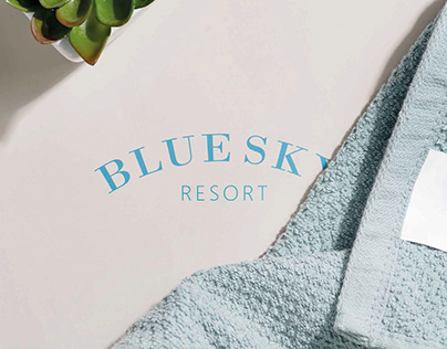 (blue Sky) resort branding concept