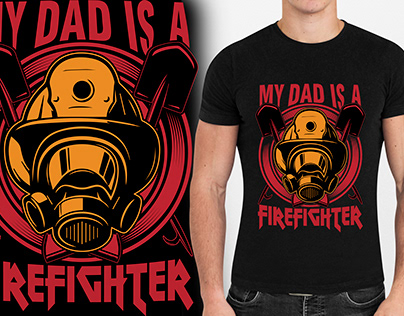 Firefighter t shirt design