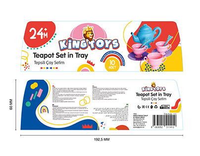 JUNIOR BABY & KING TOYS TOY PACKAGING DESIGN