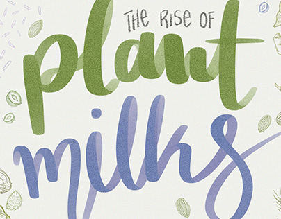 Comic: the rise of plant milks
