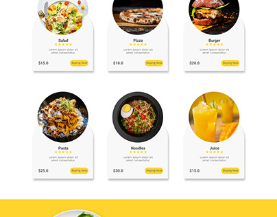 Project thumbnail - Fresh Healthy Delicious Salads Landing Page Design