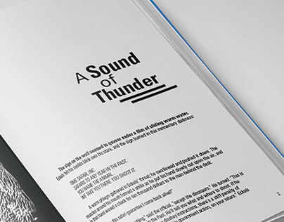 A Sound of Thunder Book Attempt