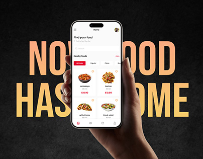 Project thumbnail - Food Delivery App Design