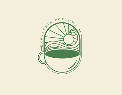 logo kawiarnia portowa