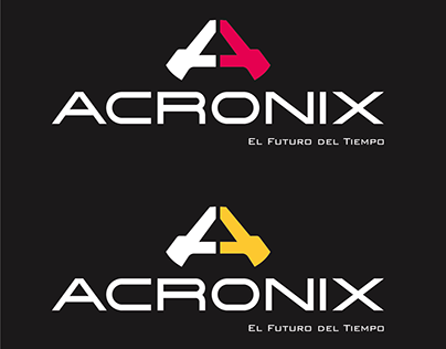 Animación del pictograma de la marca Acronix