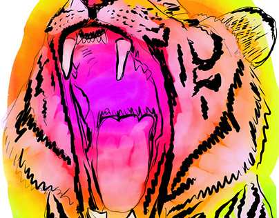 02. Tiger portræt 02