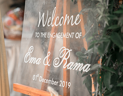 Ema & Rama Enggagement Photo Documentation