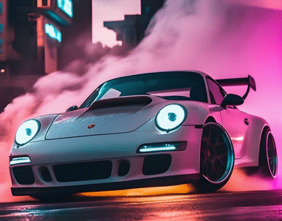 Porsche Vaporwave