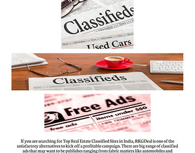 Free Classified Ads Posting Sites in India | RKGDeal