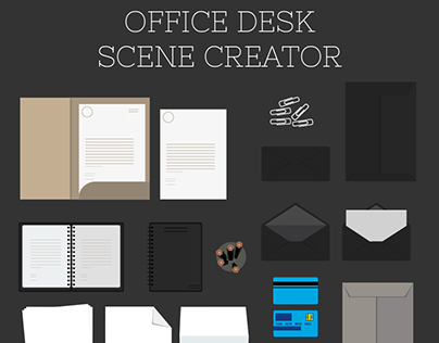 Office Desk Scene Creator
