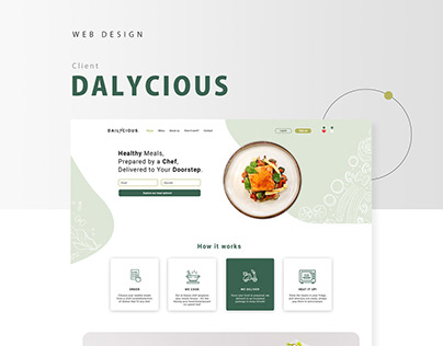 Dailycious - Web Design