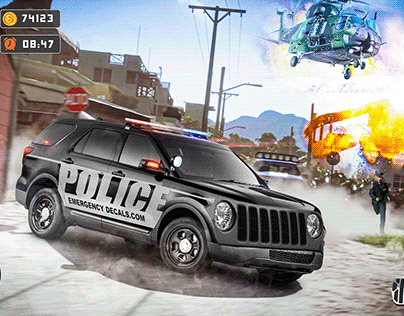Police car Chase Racing Game