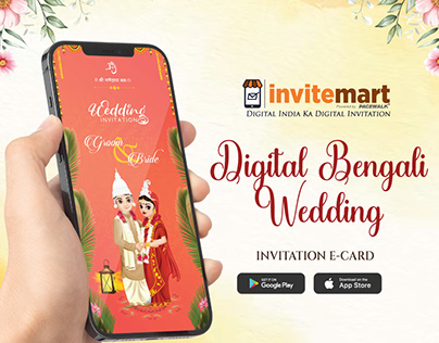 Bengali Wedding Invitation Card