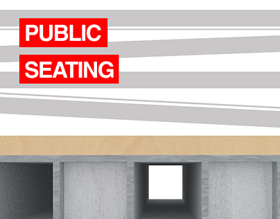 Public seating: Optical Illusion 01