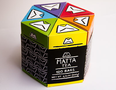 Matta Tea Packaging Design