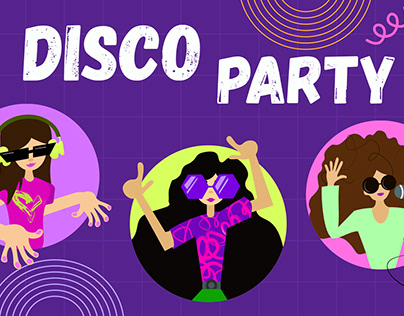Disco Party - Movement Poster