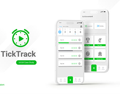 Tick Track - Task Management App Design