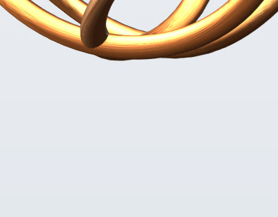 Gold key rings