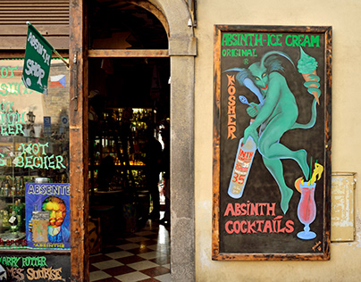 Absinth shop