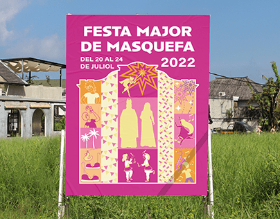 Proposta cartell Festa Major de masquefa 2022