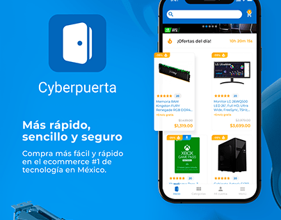 Cyberpuerta App | Product Design
