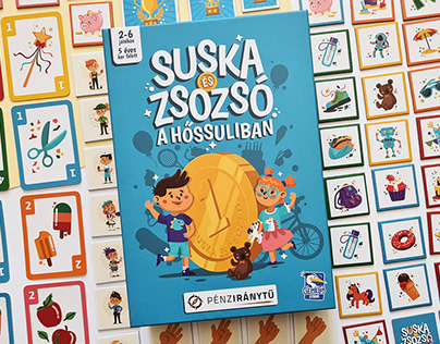 Suska és Zsozsó board game for kids