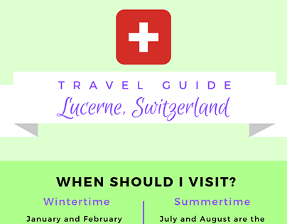 Lucern Travel Infographic | Sebastian Corbo