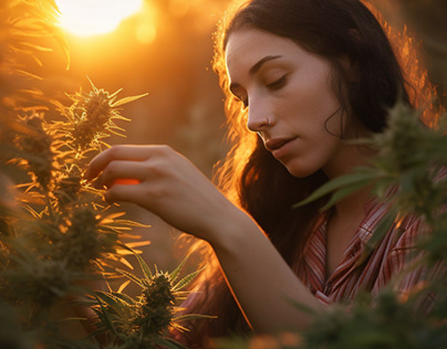 Cannabis Croptober Harvest Ai Photography Set 2023