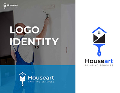 House art painting logo brand identity guidelines