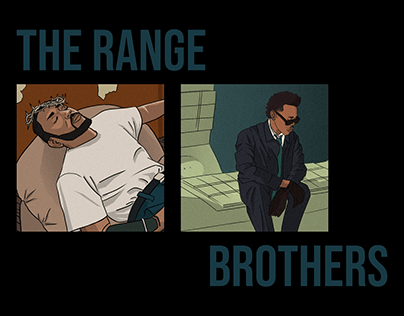 THE RANGE BROTHERS - An Illustration series