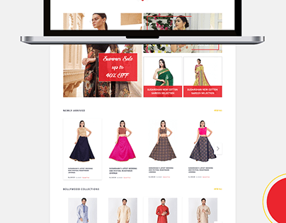 Sudarshan Silk Website Redesign