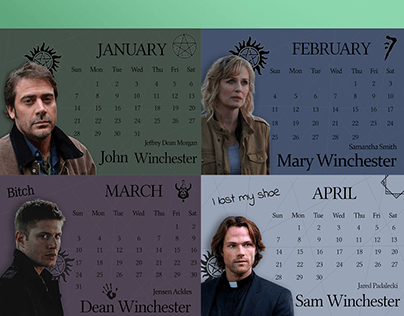 Calendar Supernatural