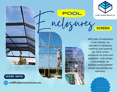 Pool Enclosures Screen