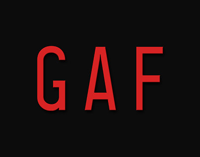 GAF - Fashion Branding Logo Design