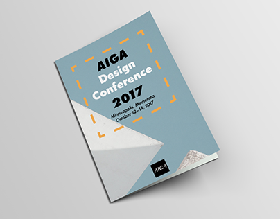 American Institute of Graphic Arts (AIGA) brochure