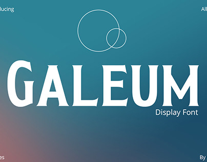 Galeum - Free Font