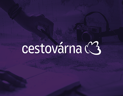 CESTOVÁRNA — Vizuální identita cestovní kanceláře