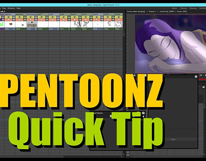 OPENTOONZ QUICK TIP ANIME by blendedplanet
