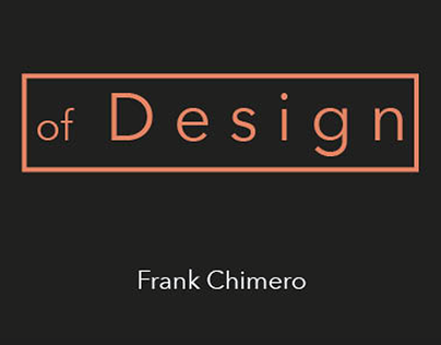 Book Design: The Shape Of Design