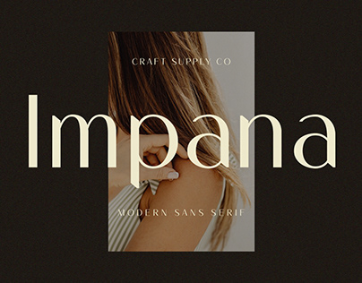 Impana - Modern Sans Serif | Free Font