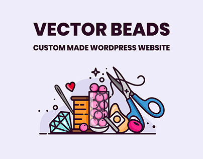 Vector Beads - Custom Made Website