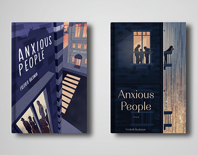 Anxious People - Book Cover Redesign Project