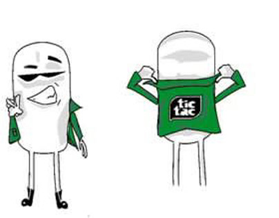 TicTac Mascott