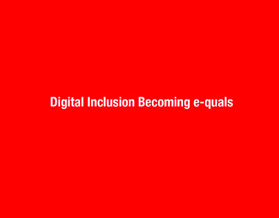 Poster Digital Inclusion Becoming e-quals